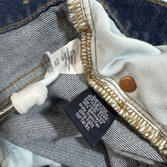 Madewell Women’s Flea Market Flare Jeans Size 27 Button Fly - Picture 7 of 9